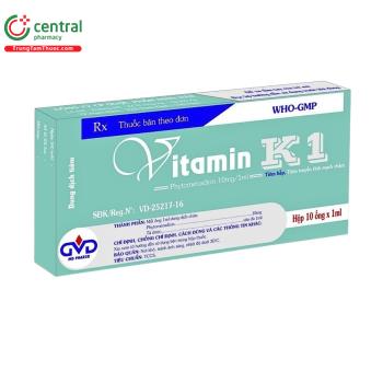 Vitamin K1 10mg/1ml Minh Dân