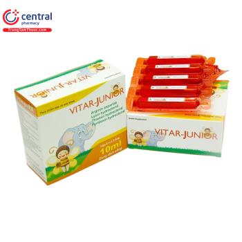 Thuốc Vitar Junior bổ sung acid amin và vitamin giúp bồi bổ cơ thể