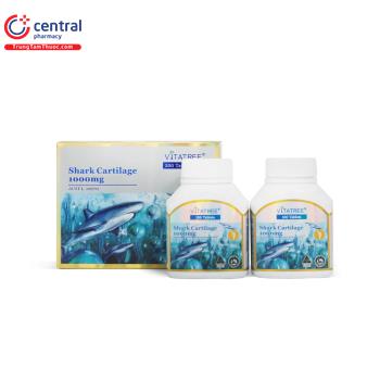 Vitatree Shark Cartilage 1000mg hộp 2x100 viên