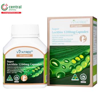 Vitatree Super Lecithin 1200mg Capsules