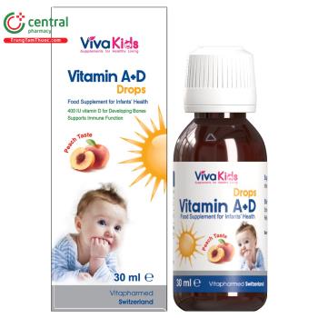 VivaKids Vitamin A+D Drops