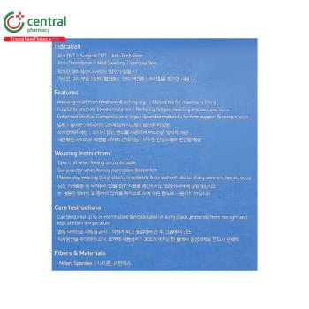 Vớ điều trị giãn tĩnh mạch ngang đùi DR-A061-1 - Chính hãng, giá tốt