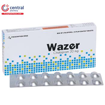 [CHÍNH HÃNG] Thuốc điều trị trầm cảm Wazer: công dụng, giá bán