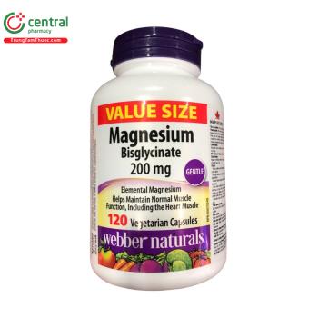 Webber Naturals Magnesium Bisglycinate 