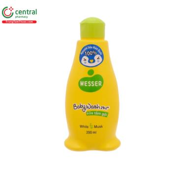 Wesser Baby Wash 2in1 White Musk