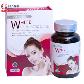 Viên uống trắng da White Skin Estro Care