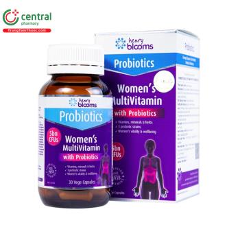 Women's Multivitamin With Probiotics Henry Blooms