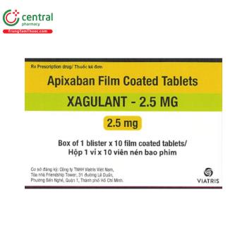 Xagulant 2.5mg