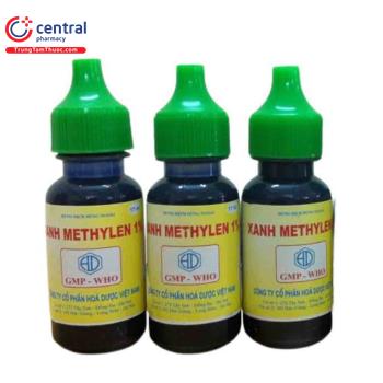 Xanh Methylen 1% Hóa Dược (lọ 17ml) 