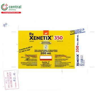 Xenetix 350 - Thuốc cản quang chứa iod dùng trong chụp X quang