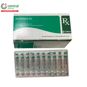 Thuốc gây tê tại chỗ Xilonibsa 2% dùng trong nha khoa, đặt nội soi