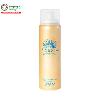 Xịt chống nắng Anessa Perfect UV Sunscreen Skincare Spray SPF50+ 60g