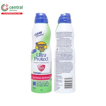 Xịt chống nắng Banana Boat Ultra Protect Sunscreen Continuous Spray SPF 50 PA++++