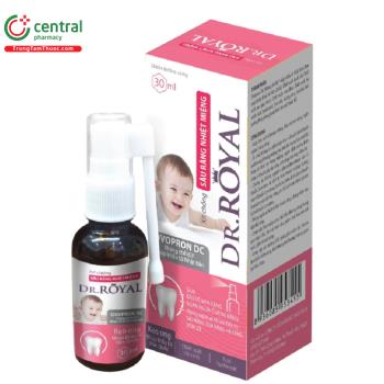 Xịt chống sâu răng nhiệt miệng Dr.Royal