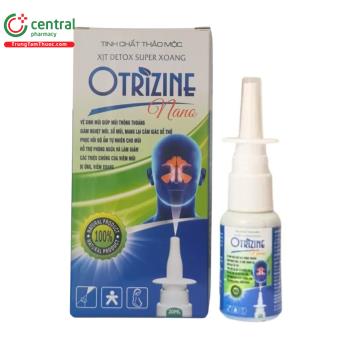 Xịt Detox Super Xoang Otrizine Nano