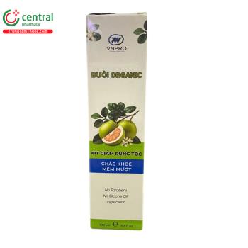 Xịt giảm rụng tóc Bưởi Organic