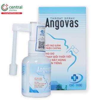 Xịt họng Angovas