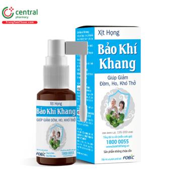 Xịt họng Bảo Khí Khang
