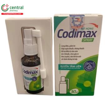 Xịt họng Codimax Spray 