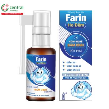 Xịt họng dược liệu Farin