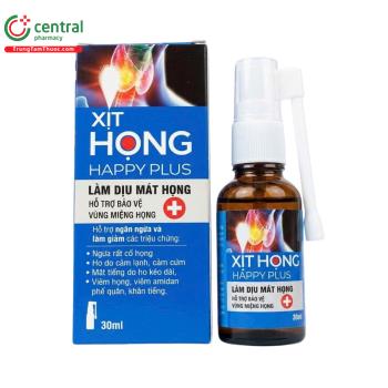 Xịt họng Happy Plus