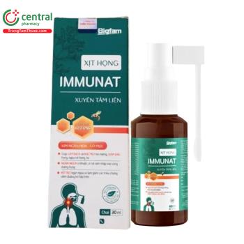 Xịt Họng Immunat