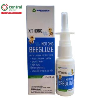 Xịt Họng Keo Ong BeeGluze 