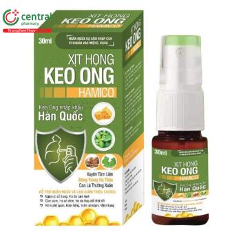 Xịt Họng Keo Ong Hamico