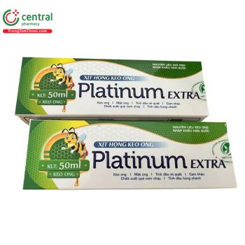 Xịt Họng Keo Ong Platinum Extra