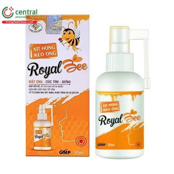 Xịt Họng Keo Ong Royal Bee