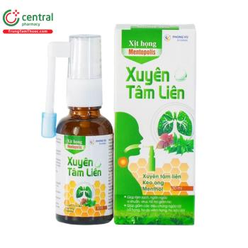 Xịt họng Mentopolis Xuyên Tâm Liên