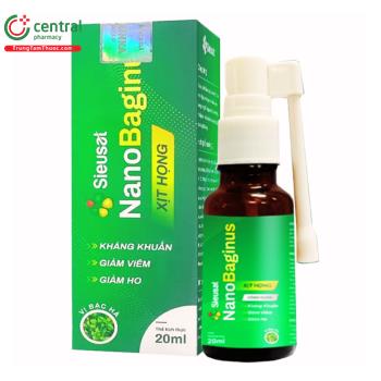 Xịt Họng Nano Baginus