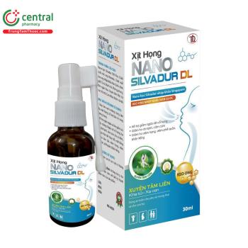 Xịt họng Nano Silvadur DL