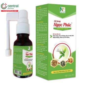 Xịt họng Ngọc Phúc