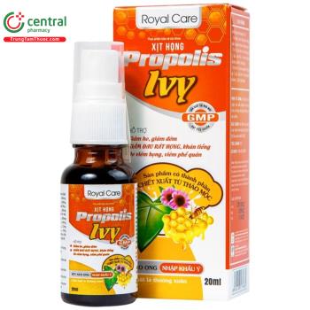 Xịt họng Propolis Ivy Royal Care