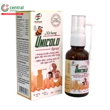 Xịt họng Unicold Spray