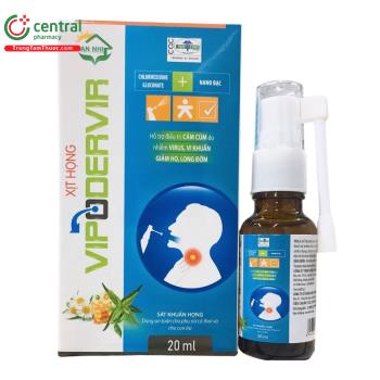 Xịt Họng Vipodervir