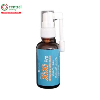 Xịt họng XiXi Pro - Giúp kháng khuẩn, hỗ trợ giảm ho, giảm rát họng