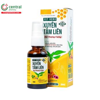 Xịt Họng Xuyên Tâm Liên Hải Thượng Vương