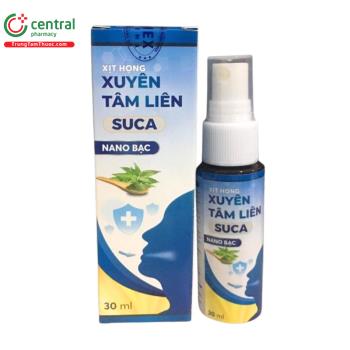 Xịt họng Xuyên Tâm Liên Suca