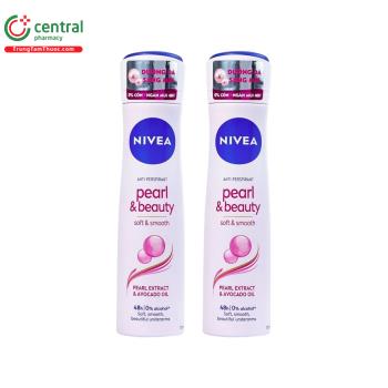 Xịt khử mùi ngọc trai Nivea Pearl & Beauty