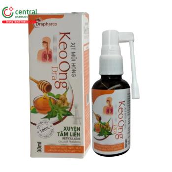 Xịt Mũi Họng Keo Ong Dra