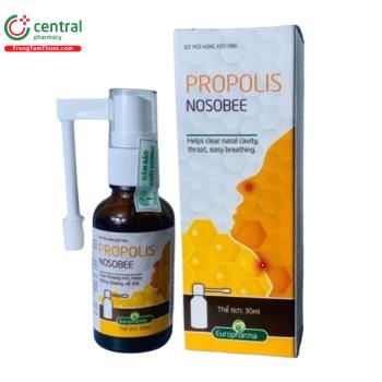 Xịt Mũi Họng Keo Ong Propolis Nosobee