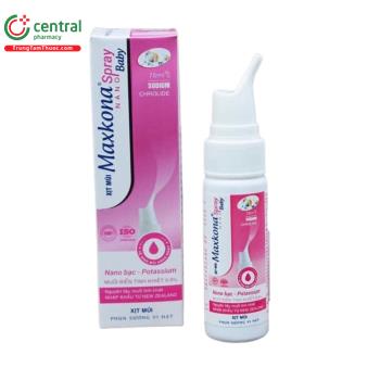 Xịt mũi Maxkona Spray Nano Baby