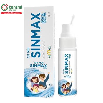 Xịt mũi Sinmax Sea 75ml