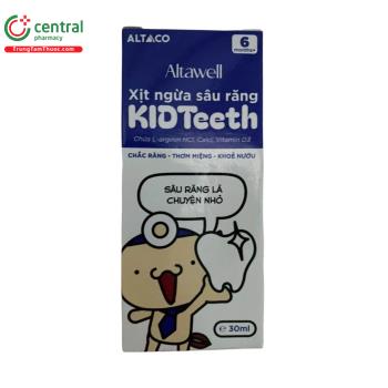 Xịt Ngừa Sâu Răng Altawell Kidteeth 