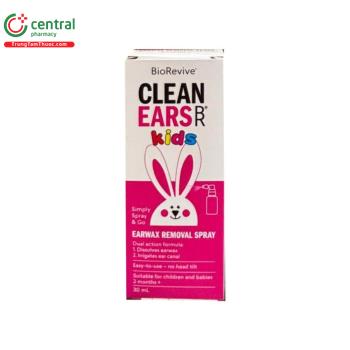 Xịt Ráy Tai Clean Ears Kids 30ml