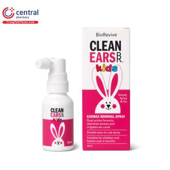 Xịt Ráy Tai Clean Ears Kids 30ml