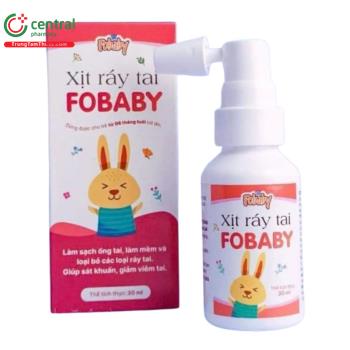 Xịt Ráy Tai Fobaby