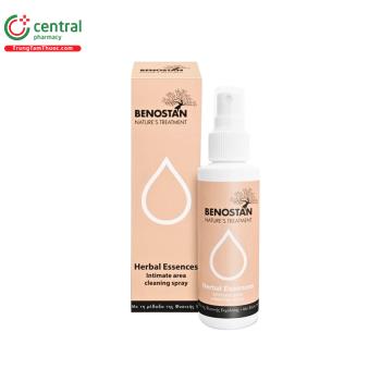 Xịt Rửa Phụ Khoa Benostan Herbal Esences 100ml